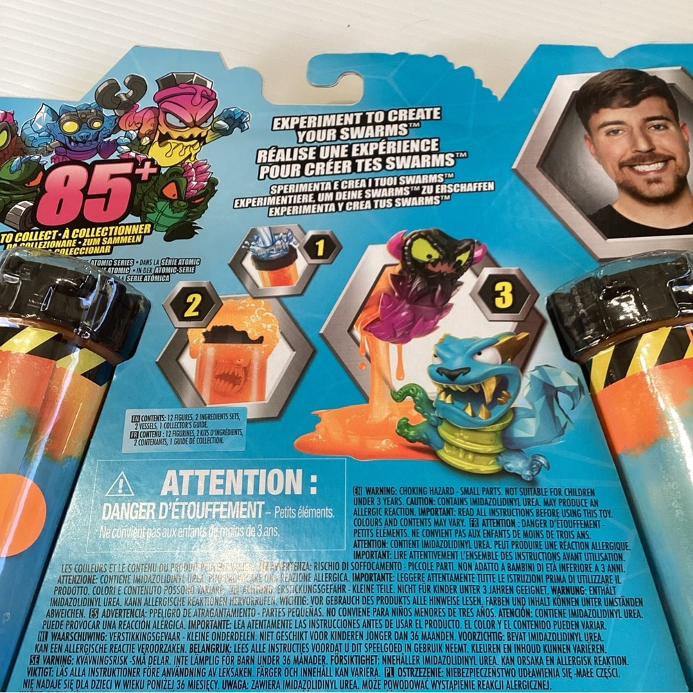 Mr. Beast Mega Lab Pack Atomic Series Swarms 12 NEW (P4) - Picture 6 of 6